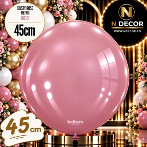 Balon Jumbo Latex 45cm Dusty Rose Retro 8013