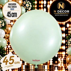 Balon Jumbo Latex 45cm Macaron Pale Green 3009