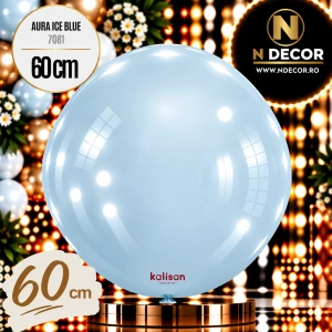 Balon Jumbo Latex 60cm Aura Ice Blue 7081
