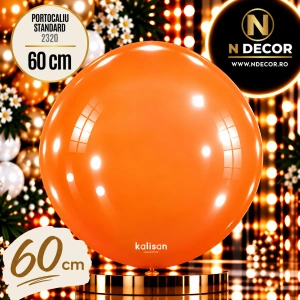 Balon Jumbo Latex 60cm Portocaliu Standard 2320
