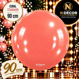 Balon Jumbo Latex 90cm Coral Standard 2341