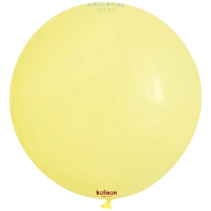 Balon Jumbo Latex 90cm Yellow Macaron 3005 - Img 2