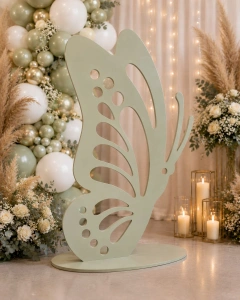 Fluture Decorativ din MDF cu Suport - Img 4