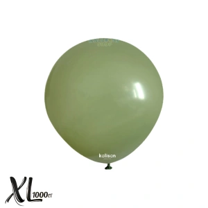 SET 1000 Baloane Latex 13cm Eucalypt Retro XL 8008 - Img 2
