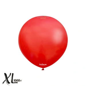 SET 1000 Baloane Latex 13cm Rosu Standard XL 2313 - Img 2