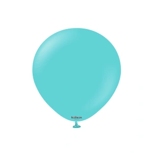 SET 50 Baloane latex 13cm Aqua Standard 2357 - Img 2