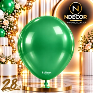 SET 50 Baloane Latex 28cm Green Metalic 7013