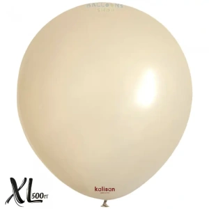 SET 500 Baloane Latex 30cm White Sand Retro XL 8015 - Img 2