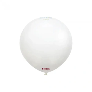 Baloane latex 13cm Alb Standard 2312 (100 BUC) - Img 2