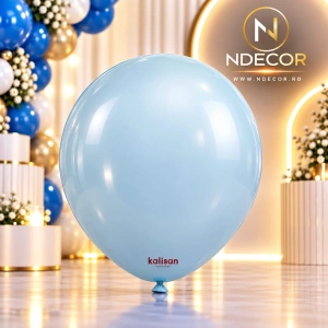 Baloane Latex 13cm Aura Ice Blue 7081 (50 BUC)