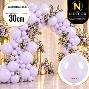Baloane Latex 30cm Macaron Pale Lilac 3011 - Img 2