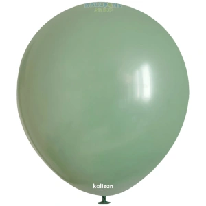 Baloane latex 30cm Sage Green Retro Kalisan 8006 - Img 3