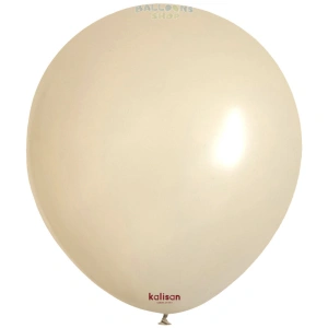 Baloane latex 30cm White Sand Retro Kalisan 8015 - Img 3