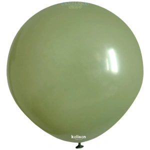 Balon Jumbo Latex 45cm Eucalyptus Retro 8008 - Img 2