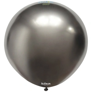 Balon Jumbo Latex 45cm Space Grey Mirror 5009 - Img 2