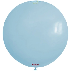 Balon Jumbo Latex 60cm Blue Macaron 3001 - Img 2
