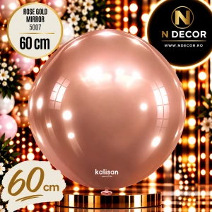 Balon Jumbo Latex 60cm Rose Gold Mirror 5007