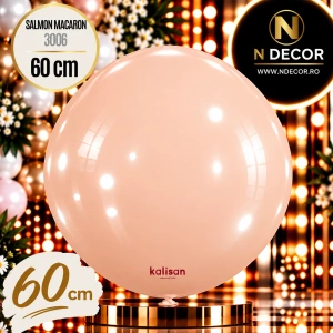 Balon Jumbo Latex 60cm Salmon Macaron 3006