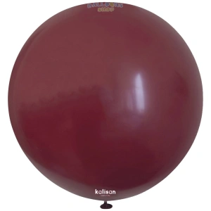 Balon Jumbo Latex 90cm Burgundy Standard 2340 - Img 2