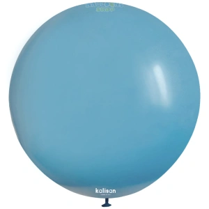 Balon Jumbo Latex 90cm Deep Blue Retro 8003 - Img 2