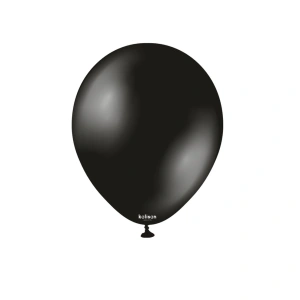 SET 50 Baloane Latex 13cm Onyx Black Metalic 7011 - Img 2