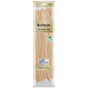 SET 50 Baloane latex modelaj Macaron Pale Salmon Nozzle Up 152 x 2.5 cm 160M 3012