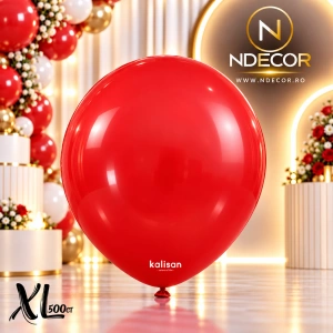 SET 500 Baloane Latex 30cm Rosu Standard XL 2313