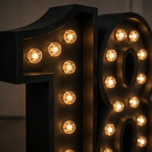 Set Volumetric majorat „18” LED – FULL BLACK – Spumă Densă – NEGRU - Img 3