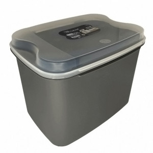 Cutie pentru alimente cu capac VA™ VP.036 MASAL, 10 lt, Anthracit