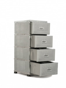DULAP 4 RATAN 91x46x37.5 cm