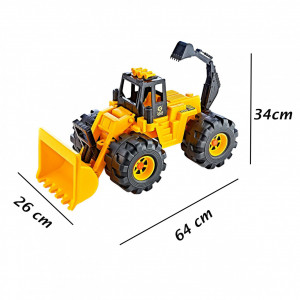 Excavator Super XL, 26x64x34 cm, Galben/Negru - Img 2