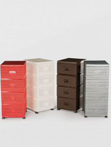 DULAP 4 RATAN 91x46x37.5 cm - Img 3