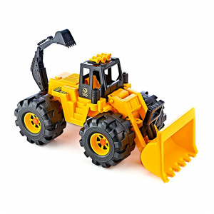 Excavator Super XL, 26x64x34 cm, Galben/Negru