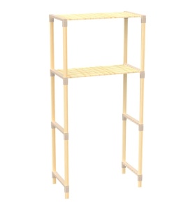 Raft modular peste masina de spalat, FWD.2016-2, etajera cu 2, 33x66x127 cm - Img 2