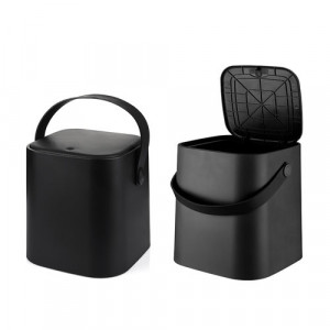Cos de gunoi MAGIC, 4 lt, Negru