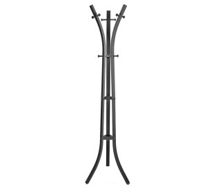 Cuier tip pom Perilla Lobby, 50X50X185 cm, Negru