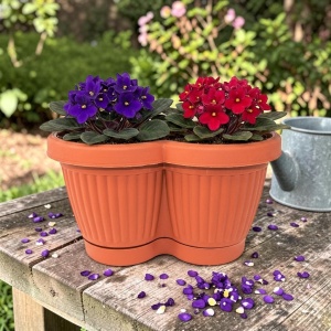Jardiniere pentru flori B 30 cm Maro