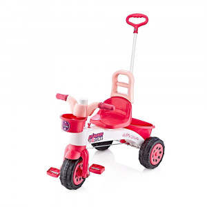 Tricicleta copii Princess Trike cu Maner Rapida si claxon