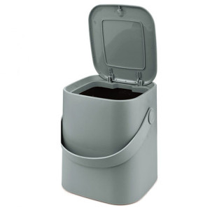 Cos de gunoi MAGIC, 8 lt, Antracit - Img 2