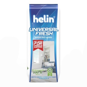 Servetele umede suprafete baie Helin Bathroom Wipes, %100 biodegradable, 60 buc