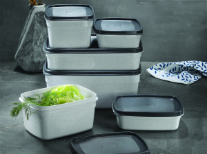 Set 6 caserole cu capac VA™ VP.049, 2X1 lt, 2x2 ltl, 3 lt, 5lt, Anthracit - Img 2