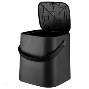 Cos de gunoi MAGIC, 4 lt, Negru - Img 2