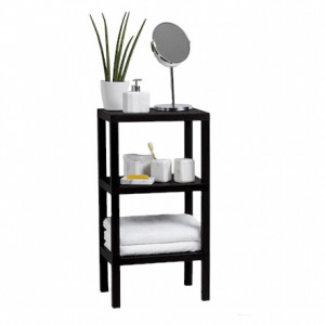 Raft universal, RFT etajera cu 3 polite, 72x38x33 cm, Negru