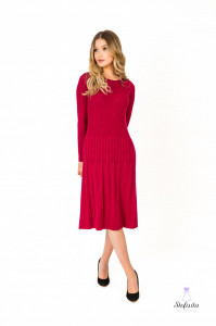 Rochie Progresiva Merinos, Berry - Img 1