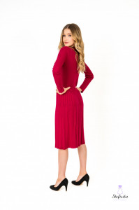 Rochie Progresiva Merinos, Berry - Img 3