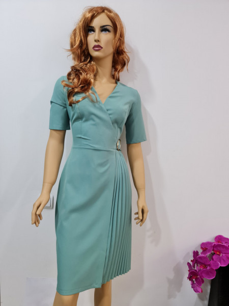Rochie Denisa vernil