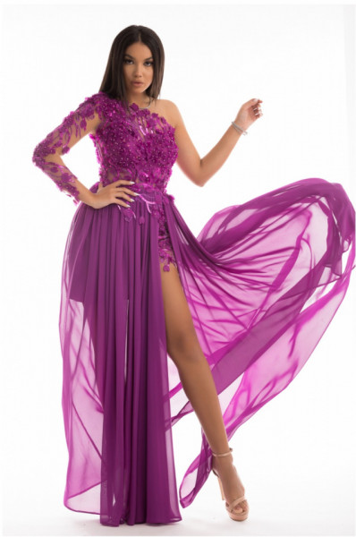 Rochie Iris fucsia