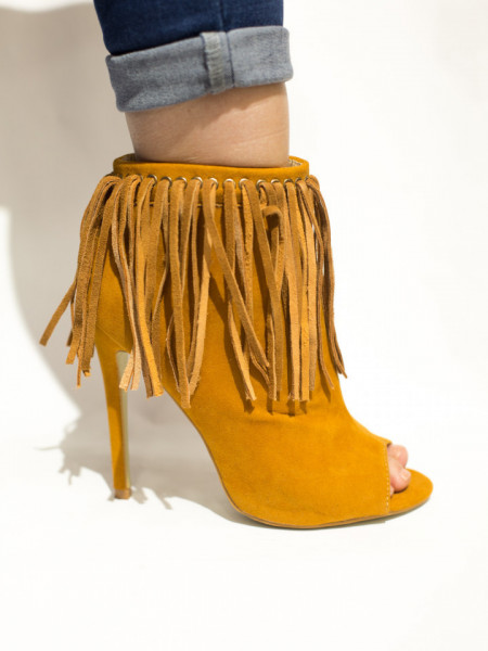 Botine Cecilia camel