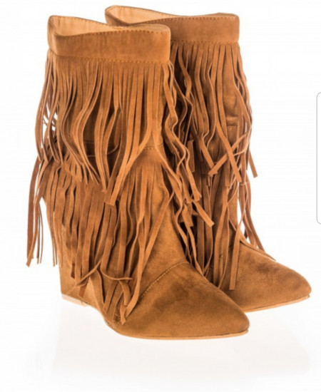 Botine Camelia camel