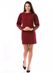 Rochia Crina bordo